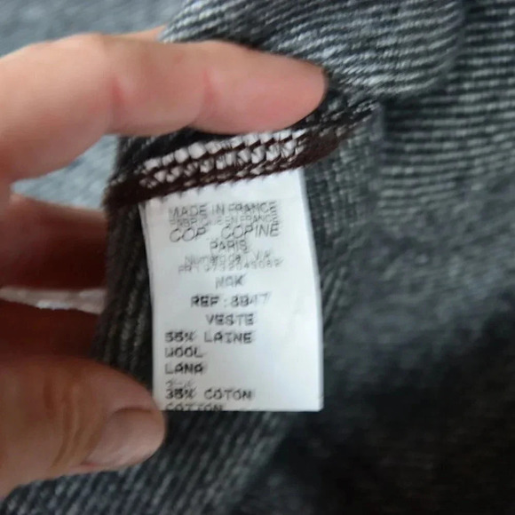 Cop.  Copine Wool Jean Jacket - Picture 7 of 10